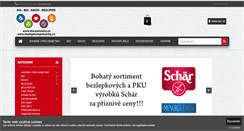 Desktop Screenshot of bezlepkovepotraviny.cz