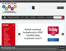 Tablet Screenshot of bezlepkovepotraviny.cz